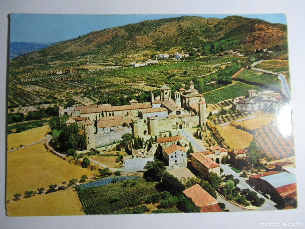 Postkarten: Monasterio de Poblet - Vista a&eacute;rea