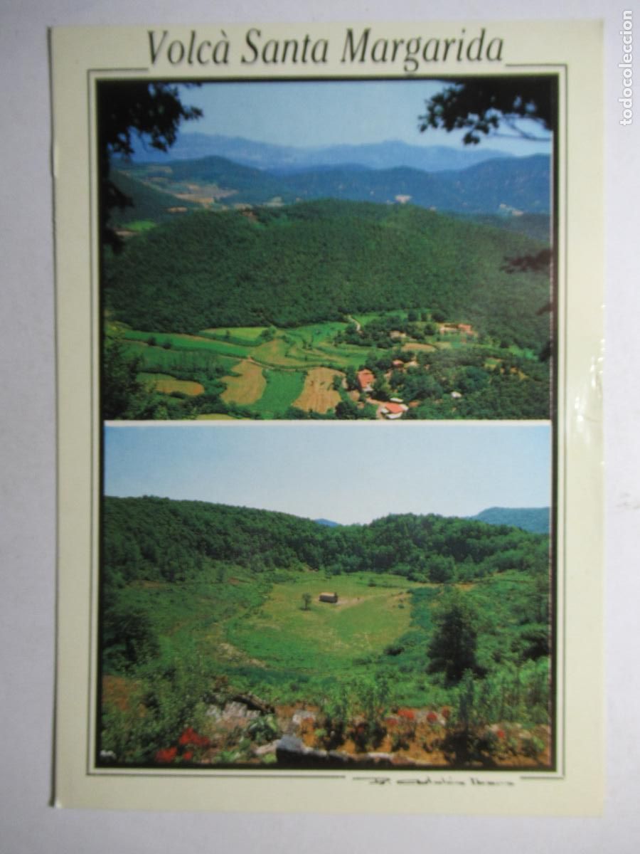 Postales: Volc&agrave; Santa Margarida - La Garrotxa - Santa Pau