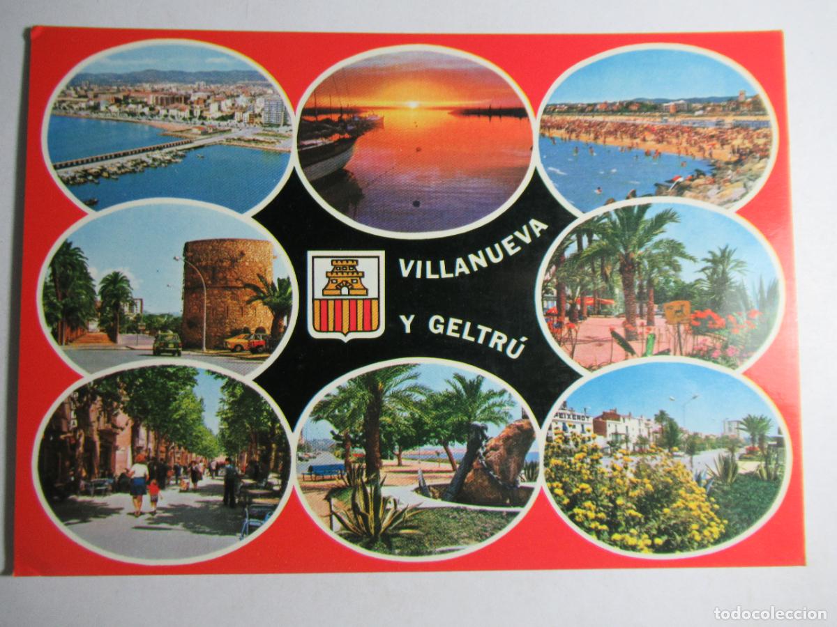 Postkarten: Villanueva y Geltr&uacute; - Costa Dorada