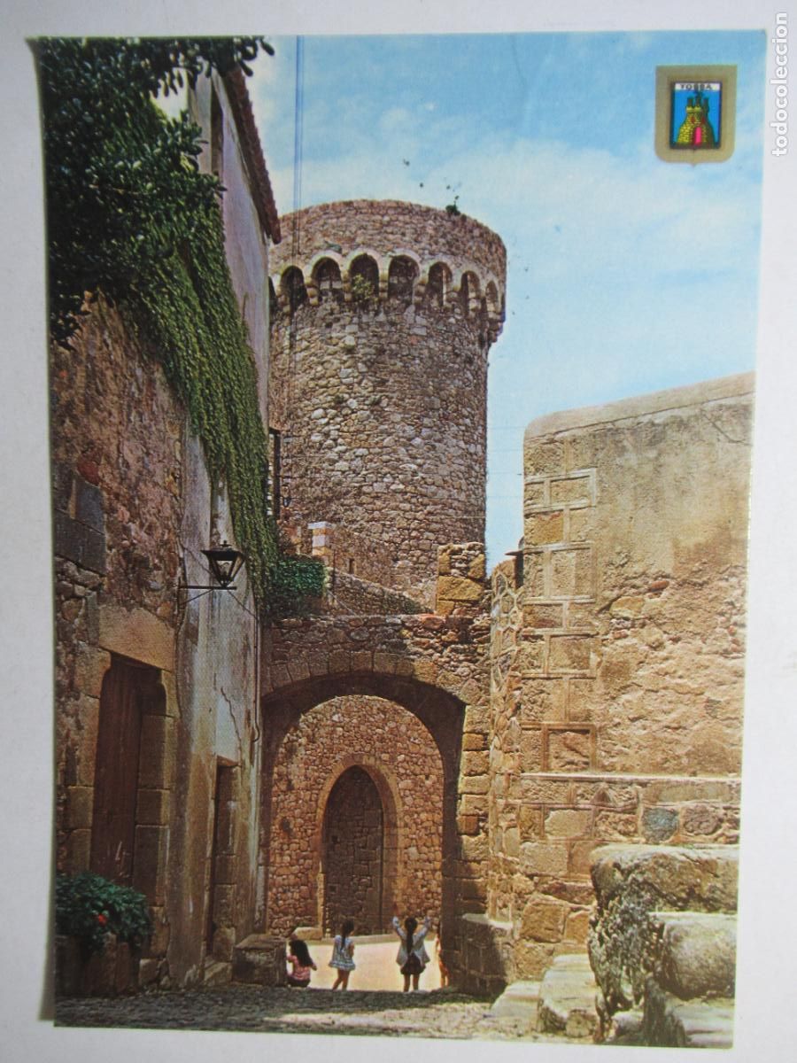 Postales: Tossa de Mar - Detalle del Castillo - Foto 1