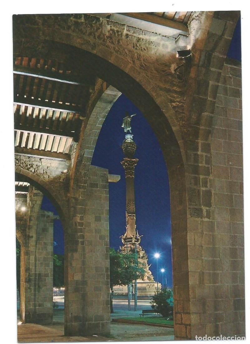 Postales: MONUMENTO A COLON.- BARCELONA - Foto 1