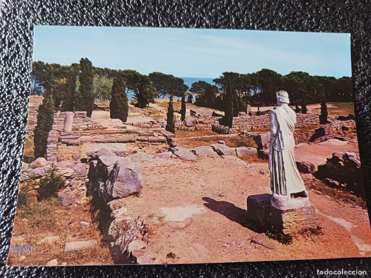 Postales: 1409 ampurias, estatua de esculapio, ed.fabregat