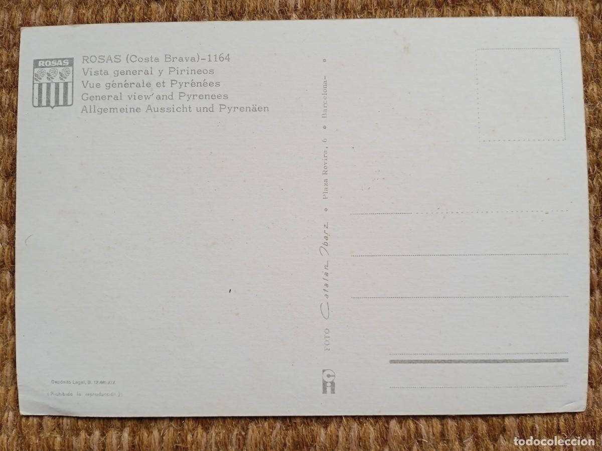 Postales: ROSAS - GERONA - CATALAN IBARZ - Foto 2