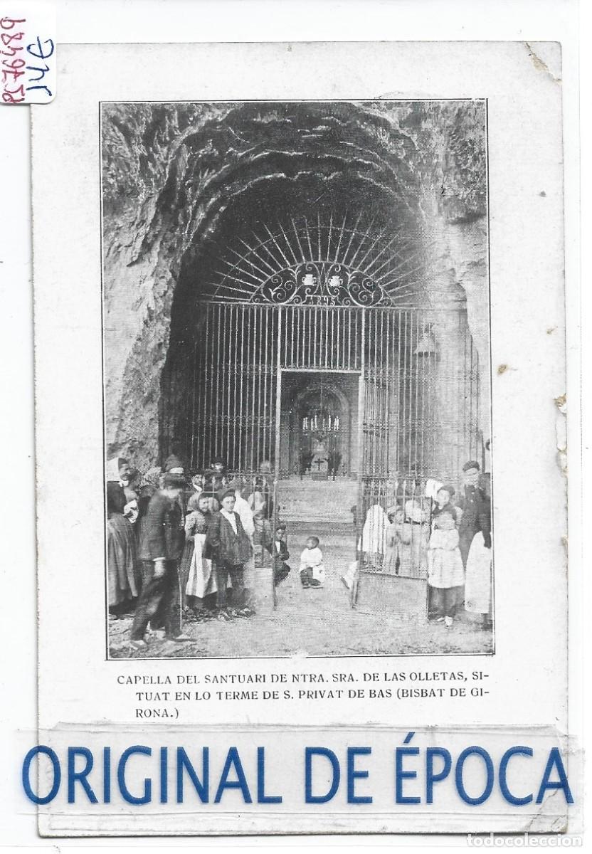 Postales: (PS-76489)POSTAL CAPELLA DEL SANTUARI DE NTRA.SRA.DE LAS OLLETAS,SITUAT EN LO TERME DE S.PRIVAT DE B