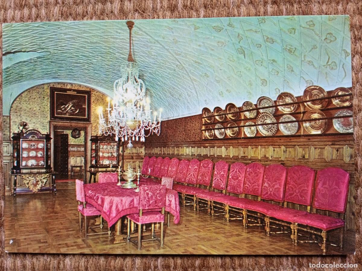 Postales: CASTILLO DE PERELADA - COMEDOR - GERONA - Foto 1