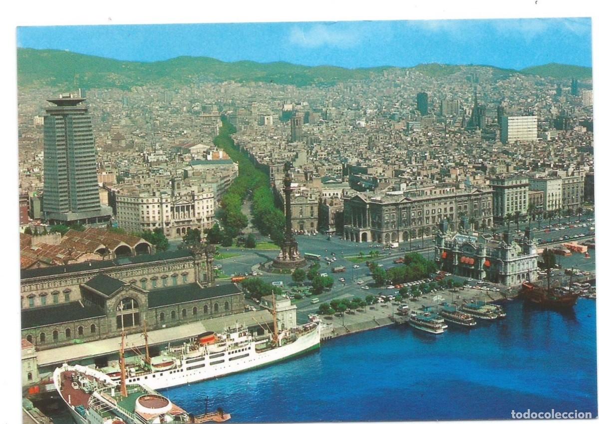 Postales: MONUMENTO A COLON.- BARCELONA - Foto 1