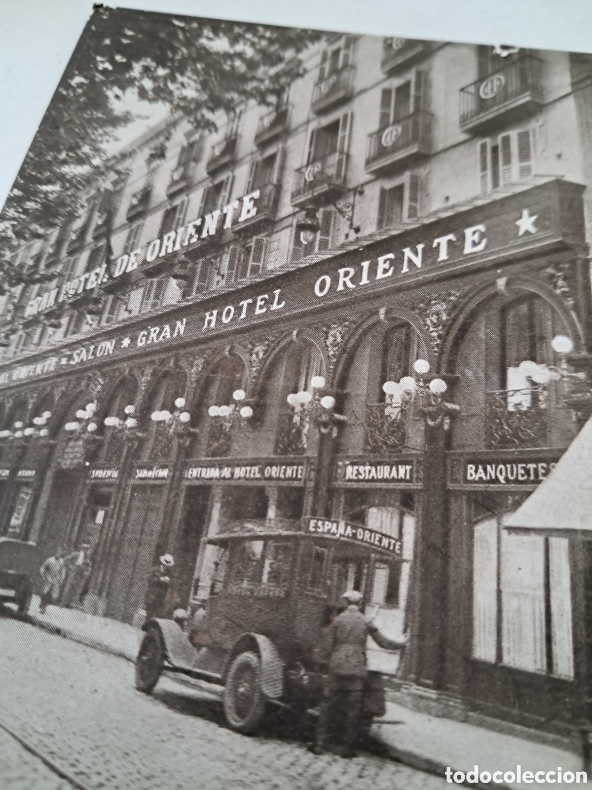 Postales: Postal Hotel Oriente Barcelona - Foto 2