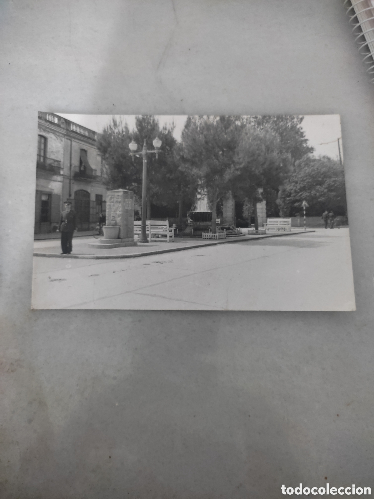 Postales: Postal la Bisbal plaza marques de camps