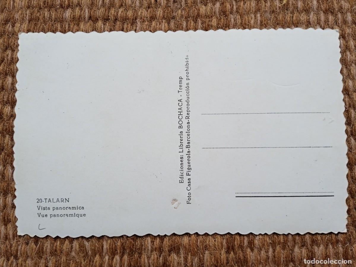 Postales: TALARN - LLEIDA - ED. LIBRERIA BOCHACA - Foto 2