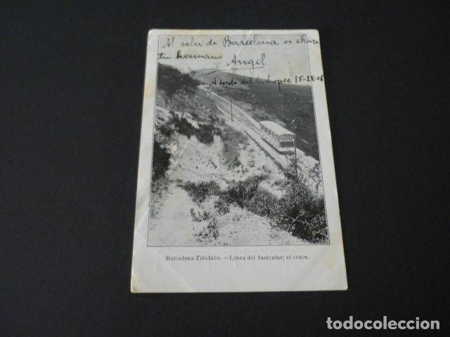 Postales: BARCELONA FUNICULAR TIBIDABO - Foto 1