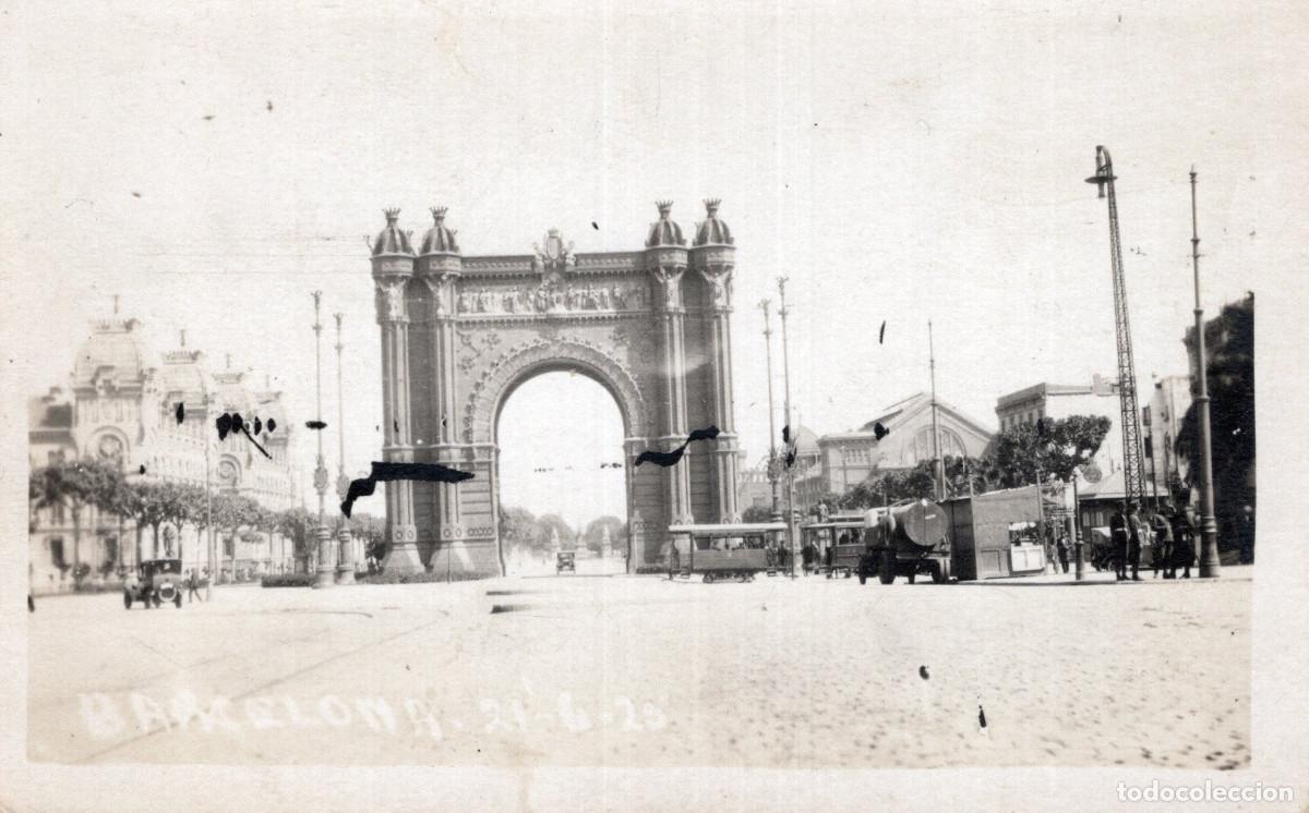 Postales: BARCELONA ARCO DE TRIUNFO 1925 - Foto 1
