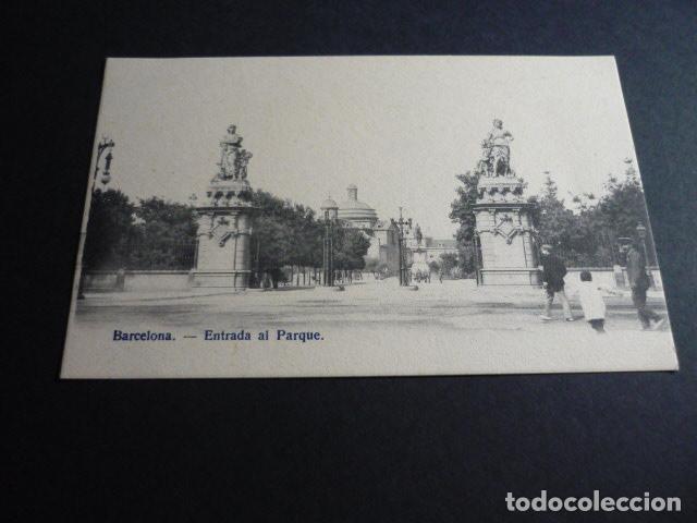 Postales: BARCELONA ENTRADA AL PARQUE - Foto 1