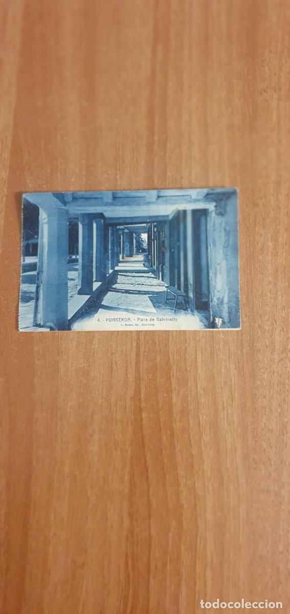 Cartes Postales: POSTAL PUIGCERDA PLAZA GABRINETTY ESCRITA .
