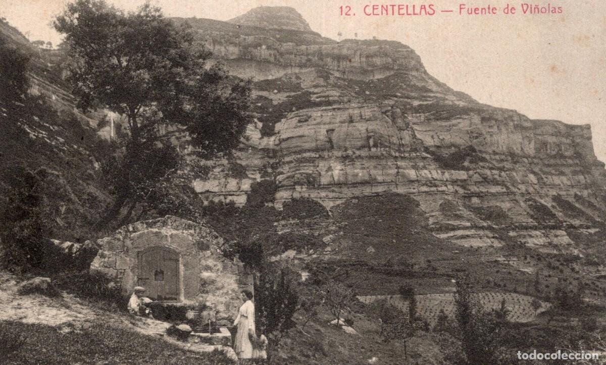 Postales: CENTELLAS. 12 FUENTE DE VI&Ntilde;OLAS - Foto 1