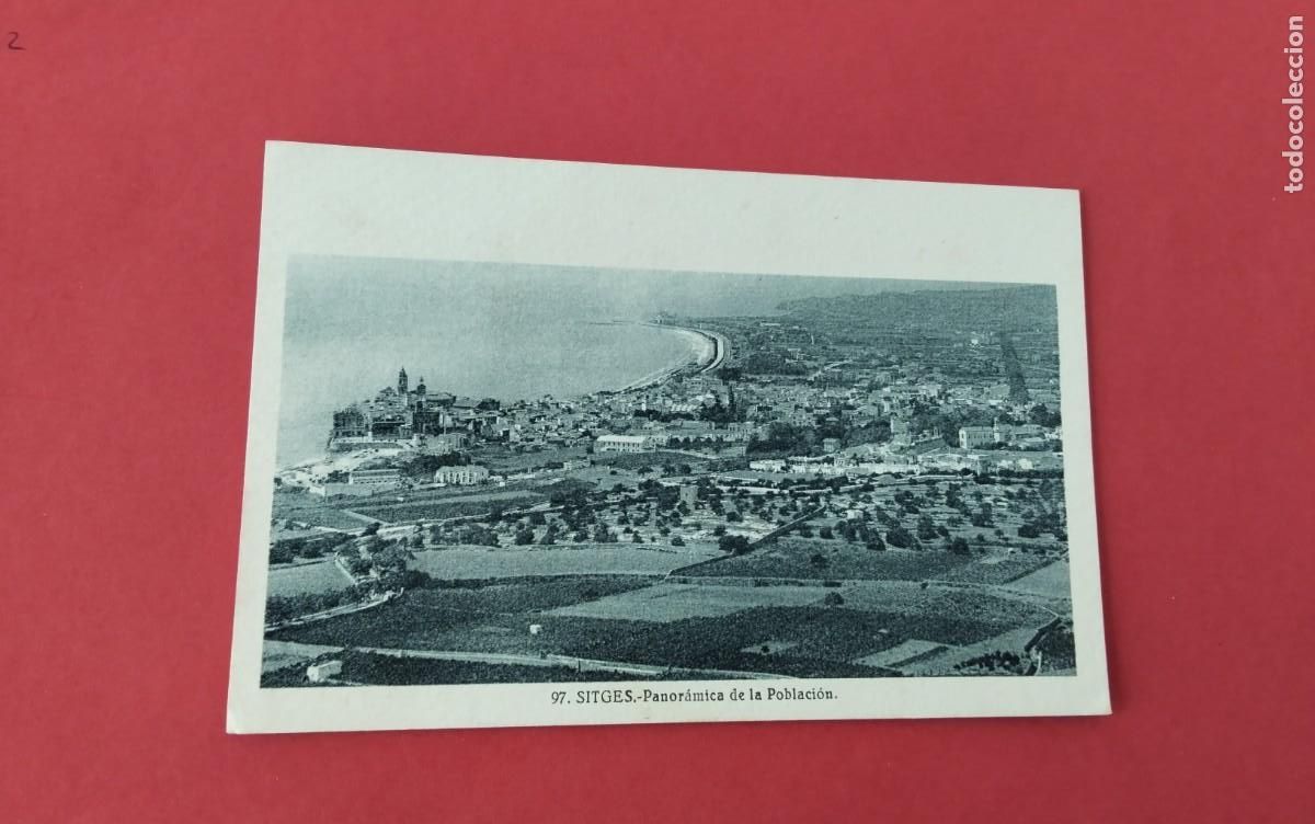Postales: SITGES , POSTAL ANTIGUA ,BLANCO Y NEGRO - Foto 1