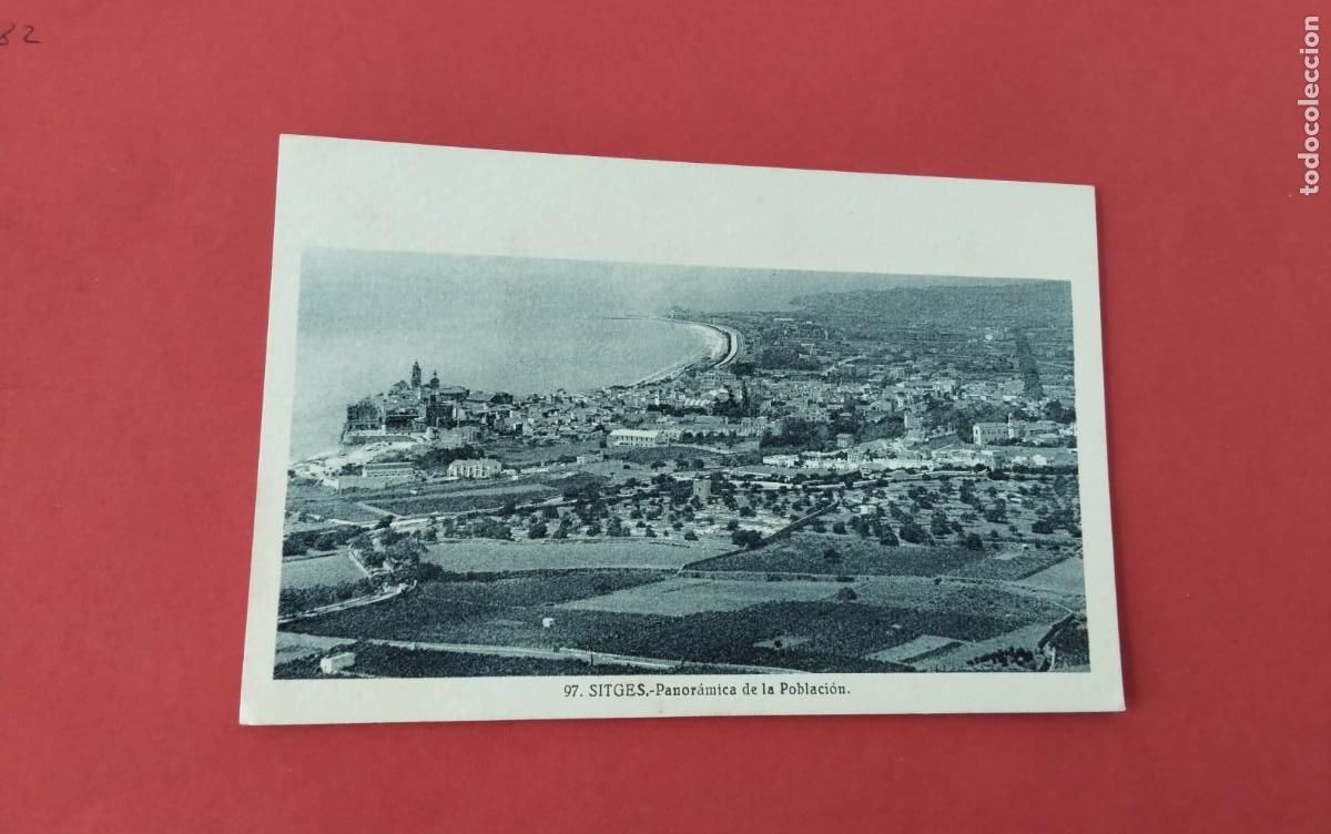 Postales: SITGES , POSTAL ANTIGUA ,BLANCO Y NEGRO - Foto 2