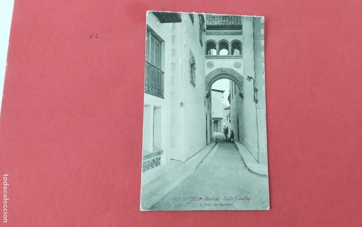 Postales: SITGES , POSTAL ANTIGUA ,BLANCO Y NEGRO - Foto 1