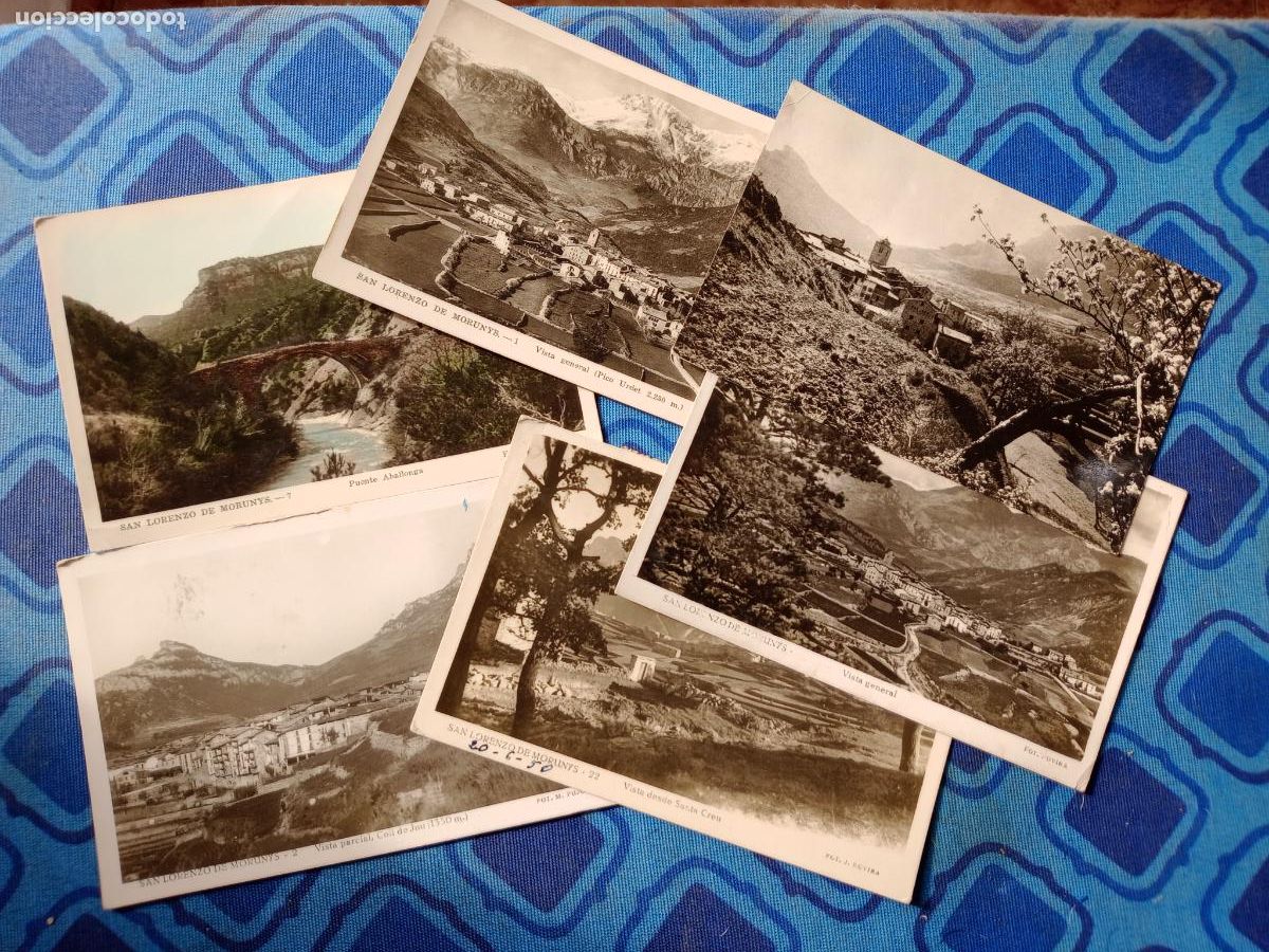 Postales: San Lorenzo de Morunys: 6 postales antiguas