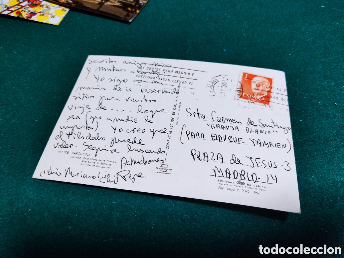 Postales: Postal Barcelona Tibidabo - Foto 2