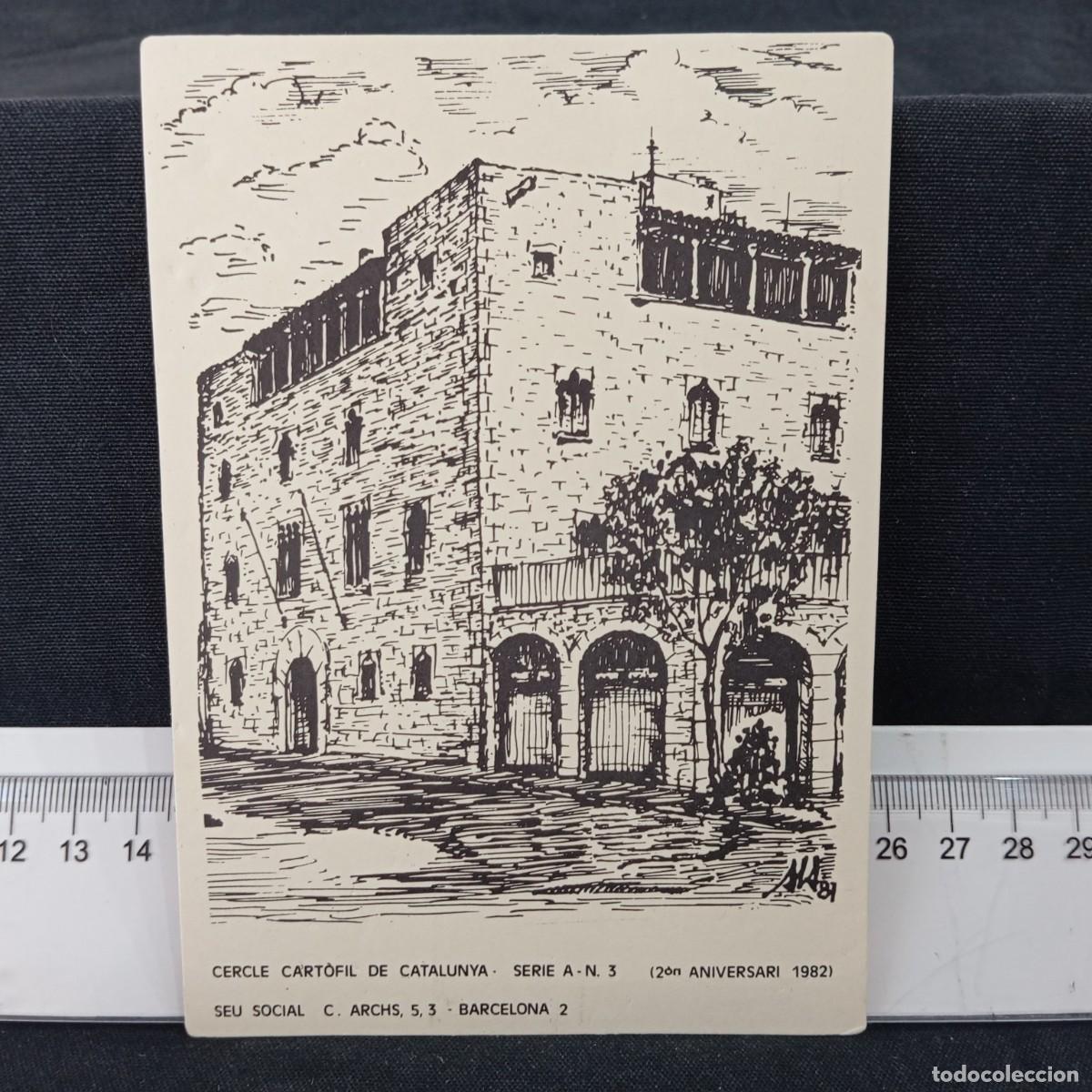 Cartoline: ⚜️ &Ntilde;03X4. ESCASA, postal Cercle Cart&ograve;fil de Catalunya, A 3, circulada