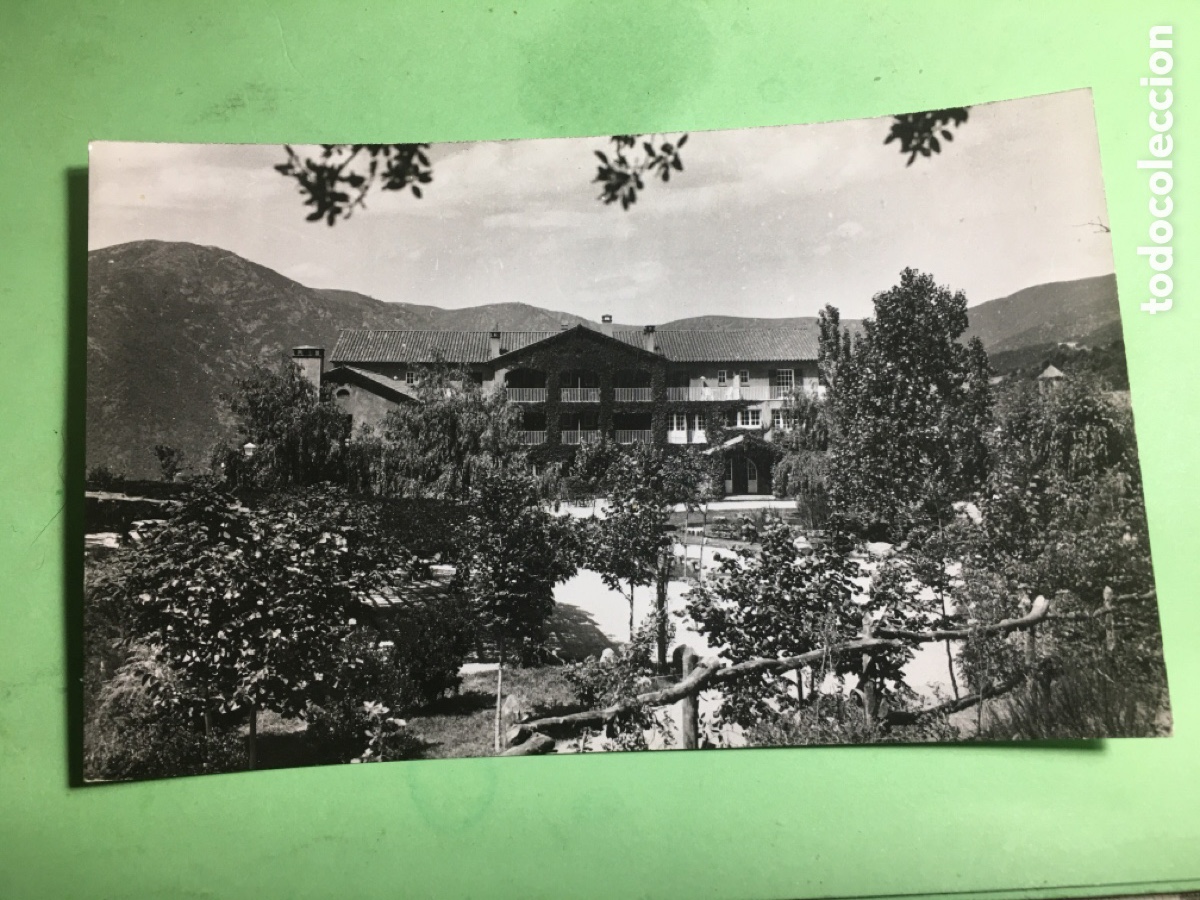 Postkarten: 1958 B/N CIRCULADA MONTSENY HOTEL SAN BERNAT (al. 850 mts.) R1255