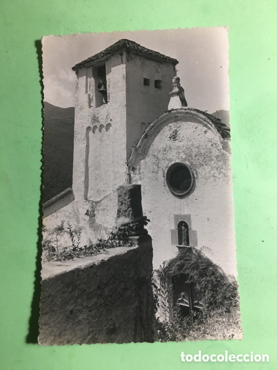 Postales: 1957 4/9 B/N CIRCULADA MONTSENY 16 IGLESIA DE SAN JULI&Aacute;N - R1260