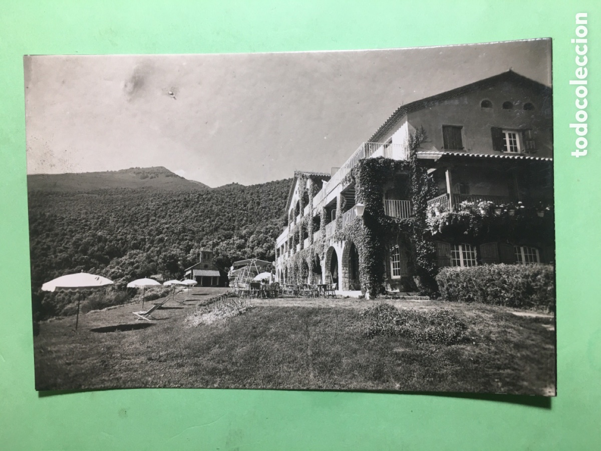 Postkarten: B/N CIRCULADA 1957 6/9 MONTSENY 10 HOTEL SAN BERNAT FOTO MATEO - R1277