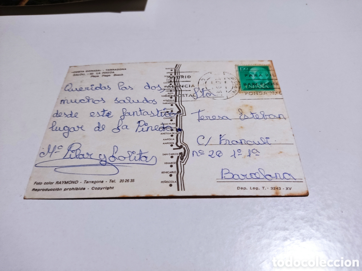 Postales: Postal La pinada, Salou - Foto 2