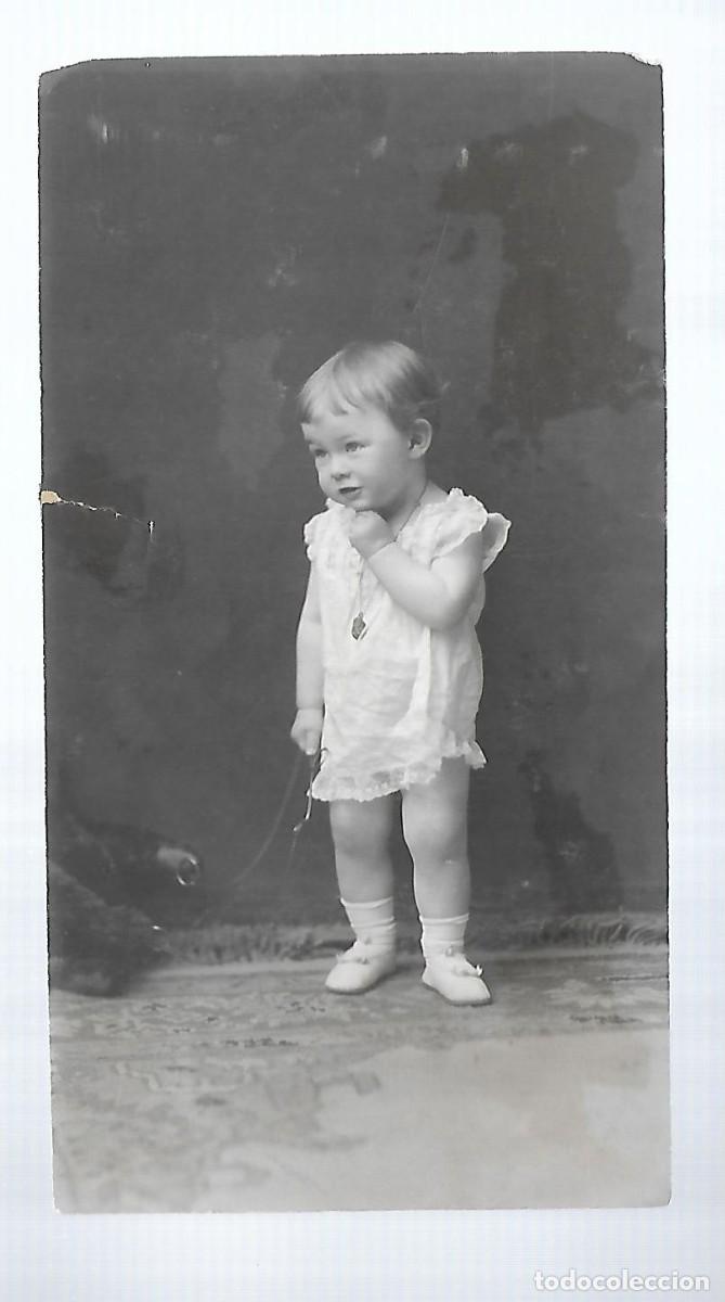 Postales: M3- ANTIGUA FOTOGRAFIA DE UNA NI&Ntilde;A -FOTO - - - - -