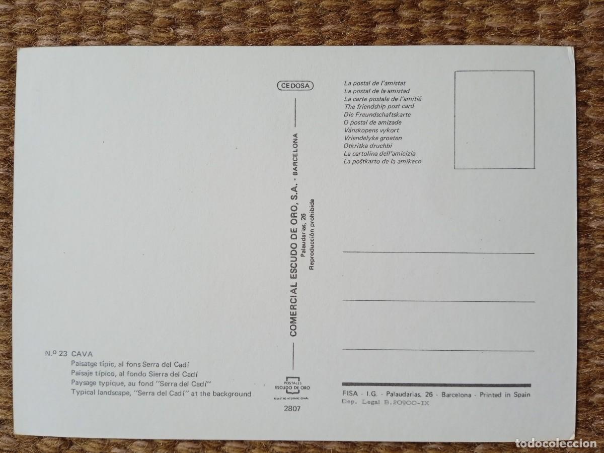 Postales: CAVA - LLEIDA - ESCUDO DE ORO - Foto 2