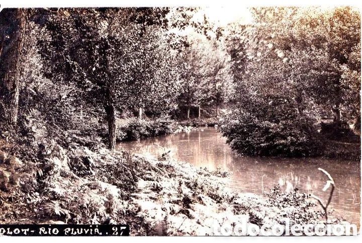 Postales: OLOT (GERONA) - R&Iacute;O FLUVI&Aacute; - Foto 1