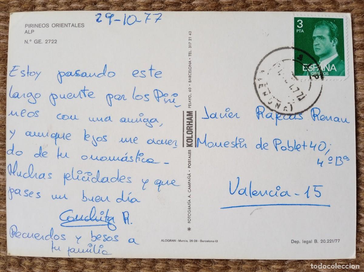 Postales: ALP - GIRONA - KOLORHAM - Foto 2