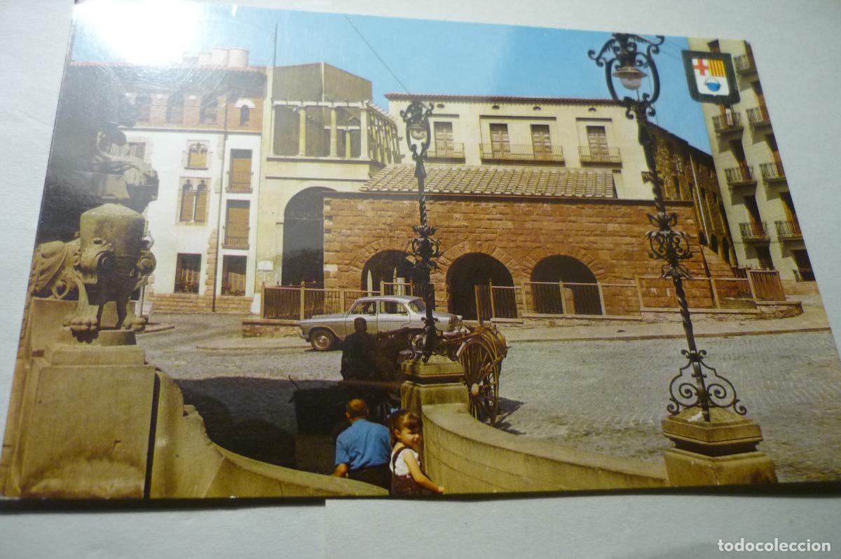 Postales: POSTAL CALDAS DE MONTBUY.-TERMAS ROMANAS ESCRITA CM
