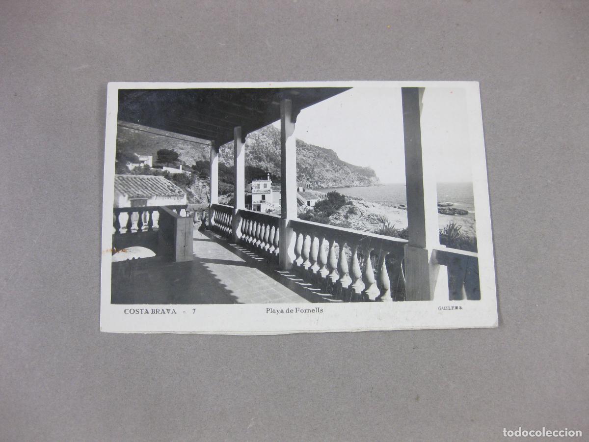 Postales: TARJETA POSTAL FOTOGR&Aacute;FICA DE LA COSTA BRAVA. PLAYA DE FORNELLS