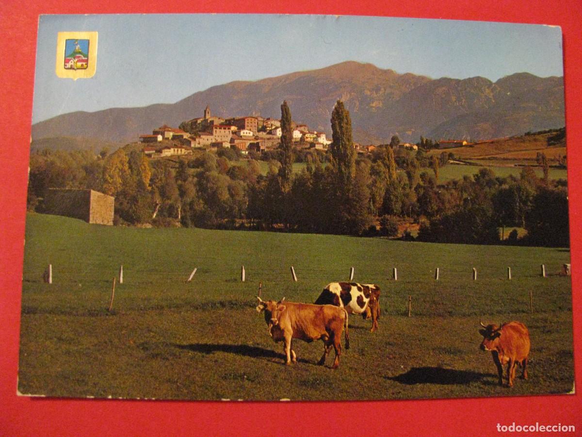Postkarten: POSTAL DE BELLVER DE CERDANYA. VISTA GENERAL. ESCUDO DE ORO. CIRCULADA 1973.