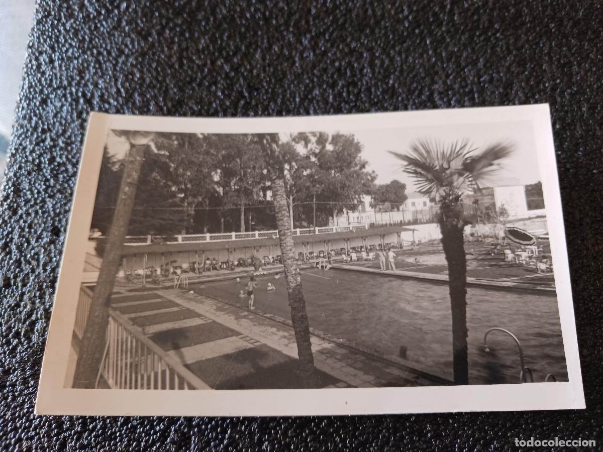 Postcards: piscina de la garriga, circulada 1954