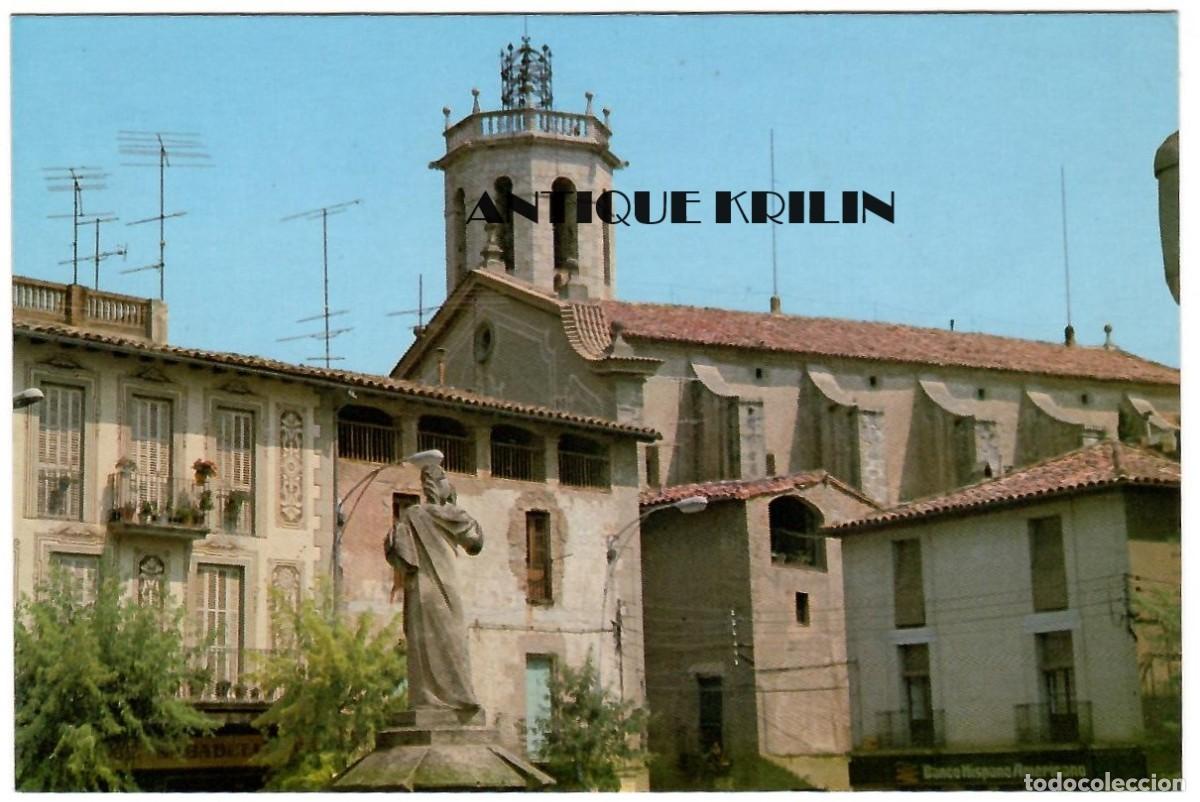 Postales: CENTELLES / PLA&Ccedil;A MAJOR /EDICIO CARRERA / SIN CIRCULAR - Foto 1