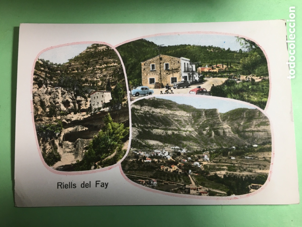 Cartes Postales: ANTIGUA ANILINAS COLOR S/C RIELLS DEL FAY N&Uacute;M 41 FOTO J. GUILERA R1325