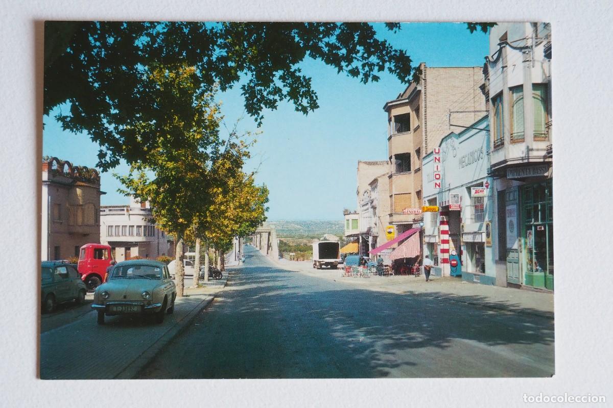 Postales: POSTAL DE MORA DE EBRO (TARRAGONA): CALLE GENERALISIMO - Foto 1