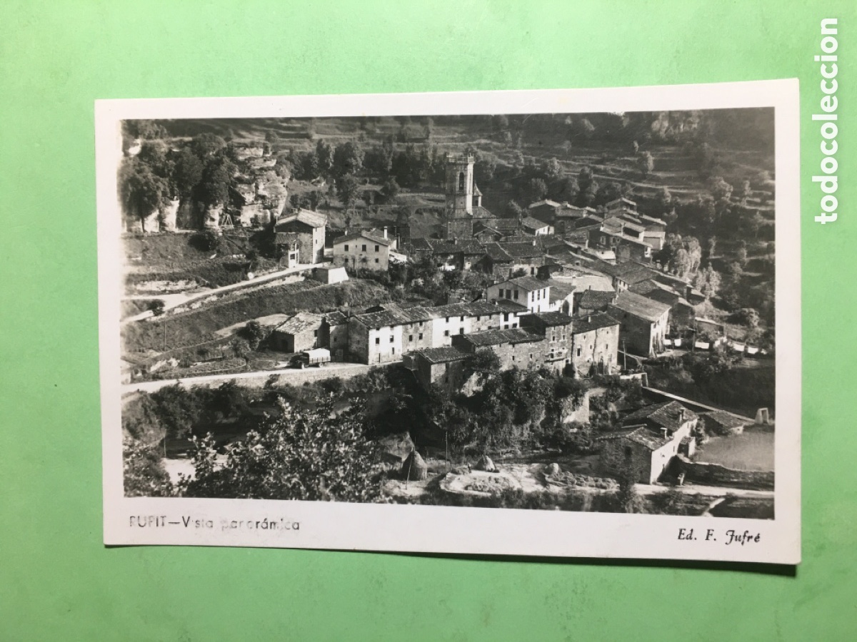 Postais: 1957 B/N CIRCULADA A SASTRER&Iacute;A GALLUD RUPIT PANOR&Aacute;MICA ED. F. JUFR&Eacute; - R1358