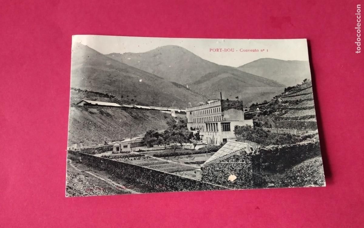 Postales: PORT-BOU POSTAL ANTIGUA , BLANCO Y NEGRO - Foto 1