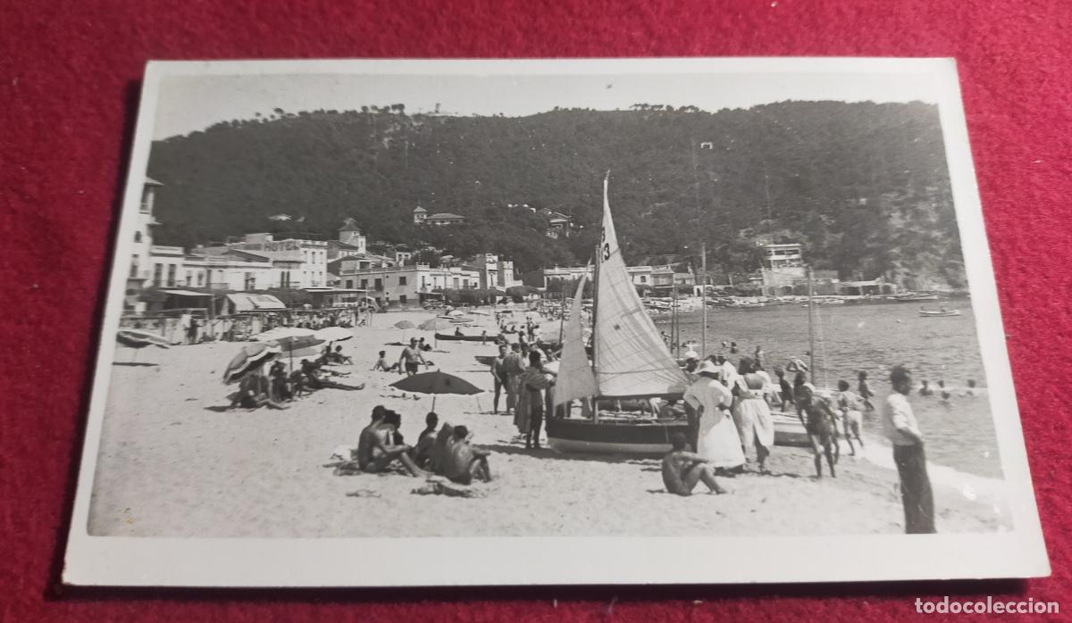Postales: POSTAL - LLAFRACH - PLAYA - B/N en blanco - Foto 1