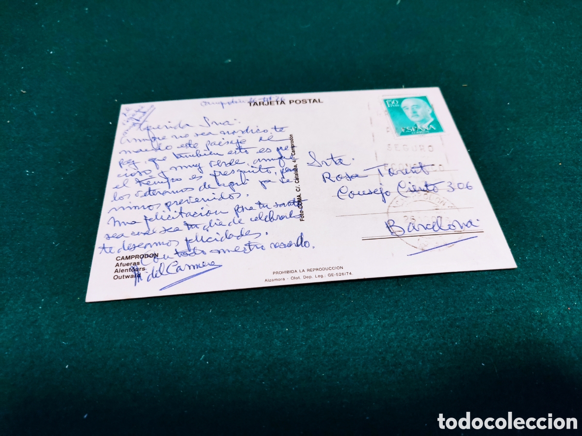 Postales: Postal Camprodon..... - Foto 2