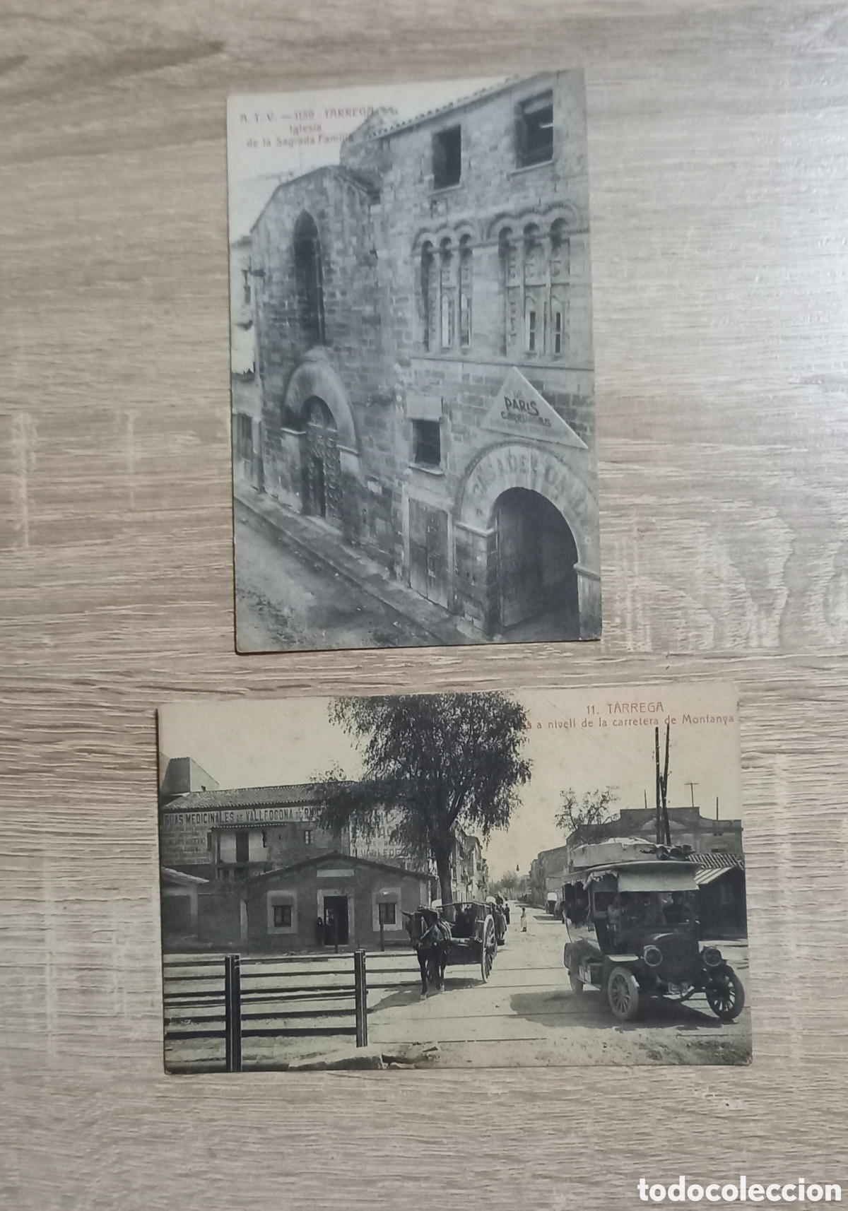 Postales: ANTIGUAS POSTALES TARREGA - Foto 2