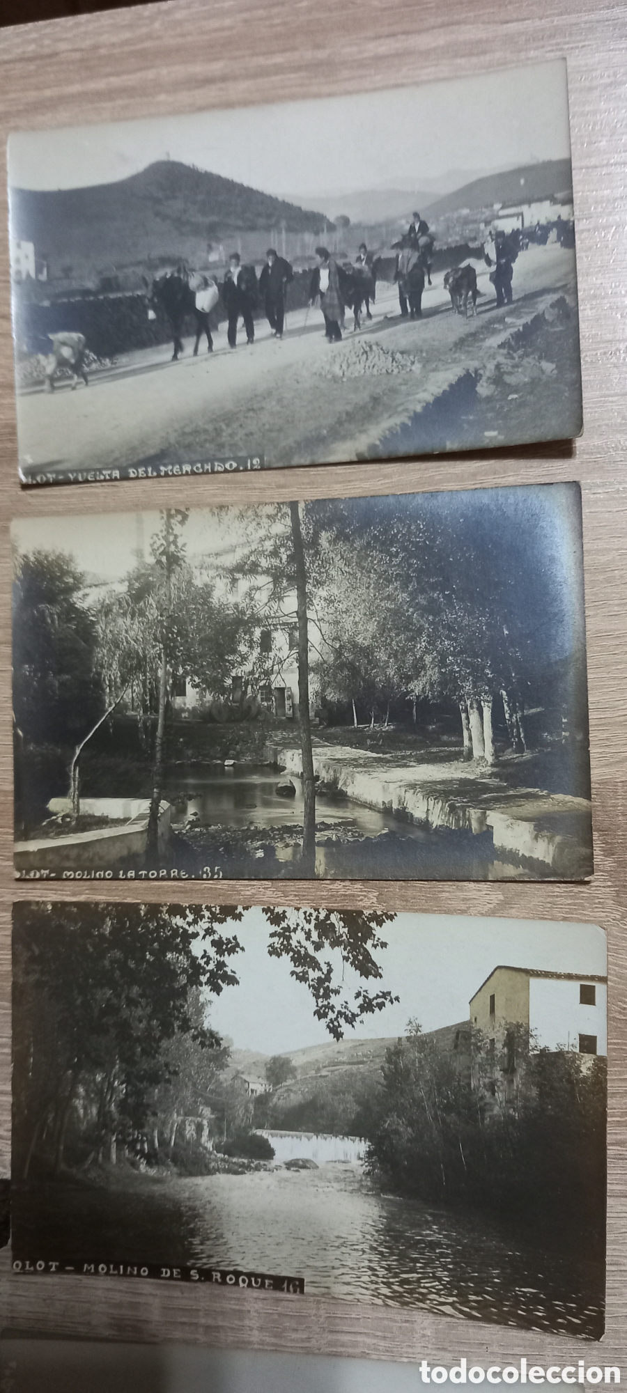 Postales: OLOT ANTIGUAS POSTALES DE OLOT - Foto 4