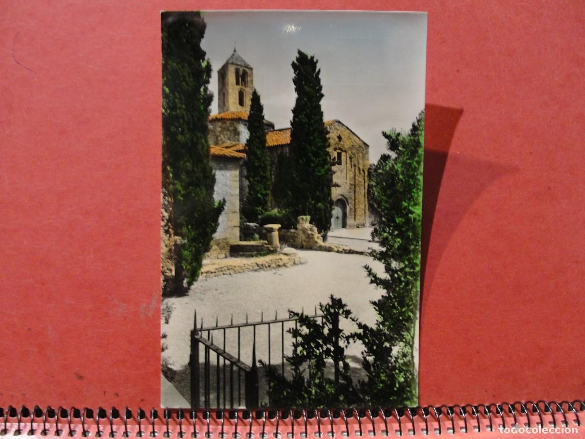 Postcards: postal TERRASSA - ESGLESIA ROMANICA SANT PERE - ANY 1960 - ESCRITA SIN CIRCULAR