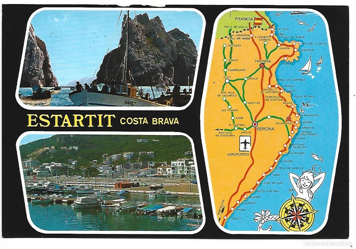 Postales: COSTA BRAVA.- ESTARTIT / GIRONA - Foto 1