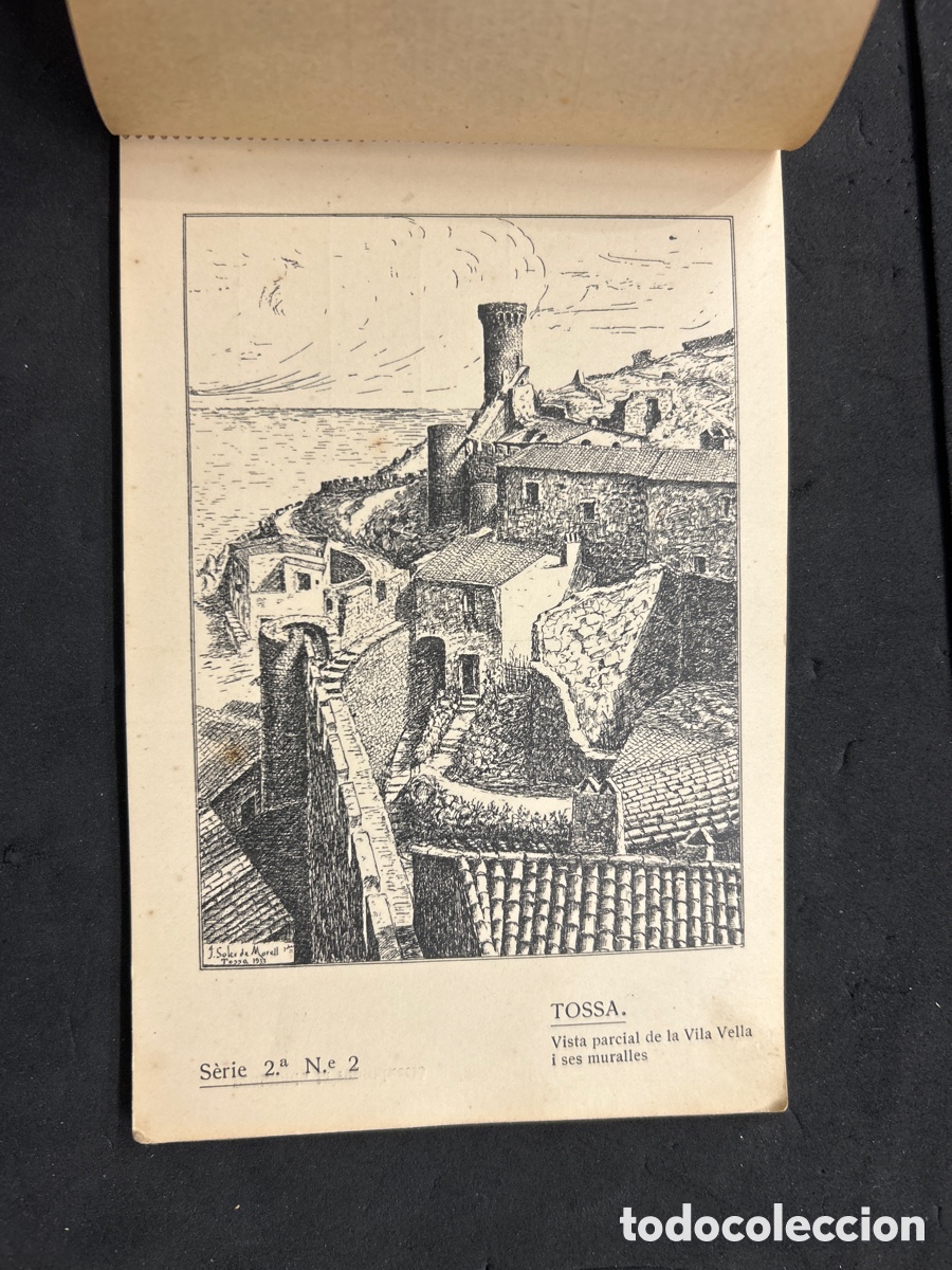 Postales: 12 postales tossa 1933 - Foto 2