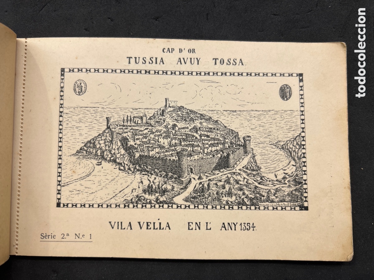 Postales: 12 postales tossa 1933 - Foto 3