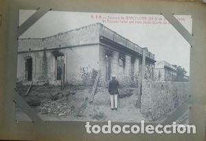 Postales: Sucesos de Barcelona. 100 postales. 1909 - Foto 8